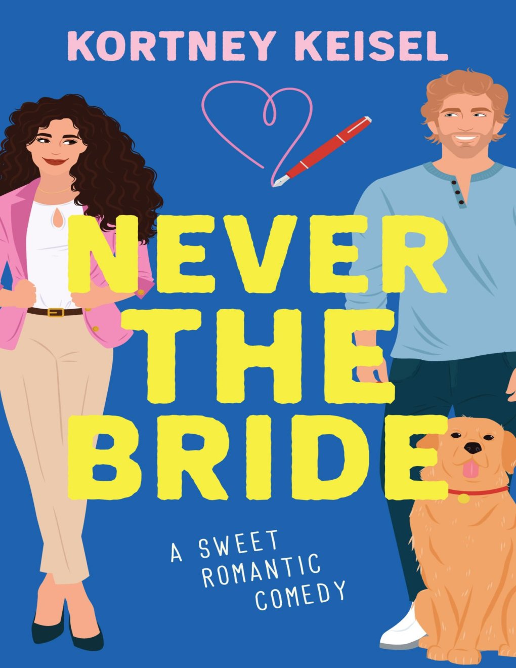 Cover of Never The Bride: A Sweet Romantic Comedy