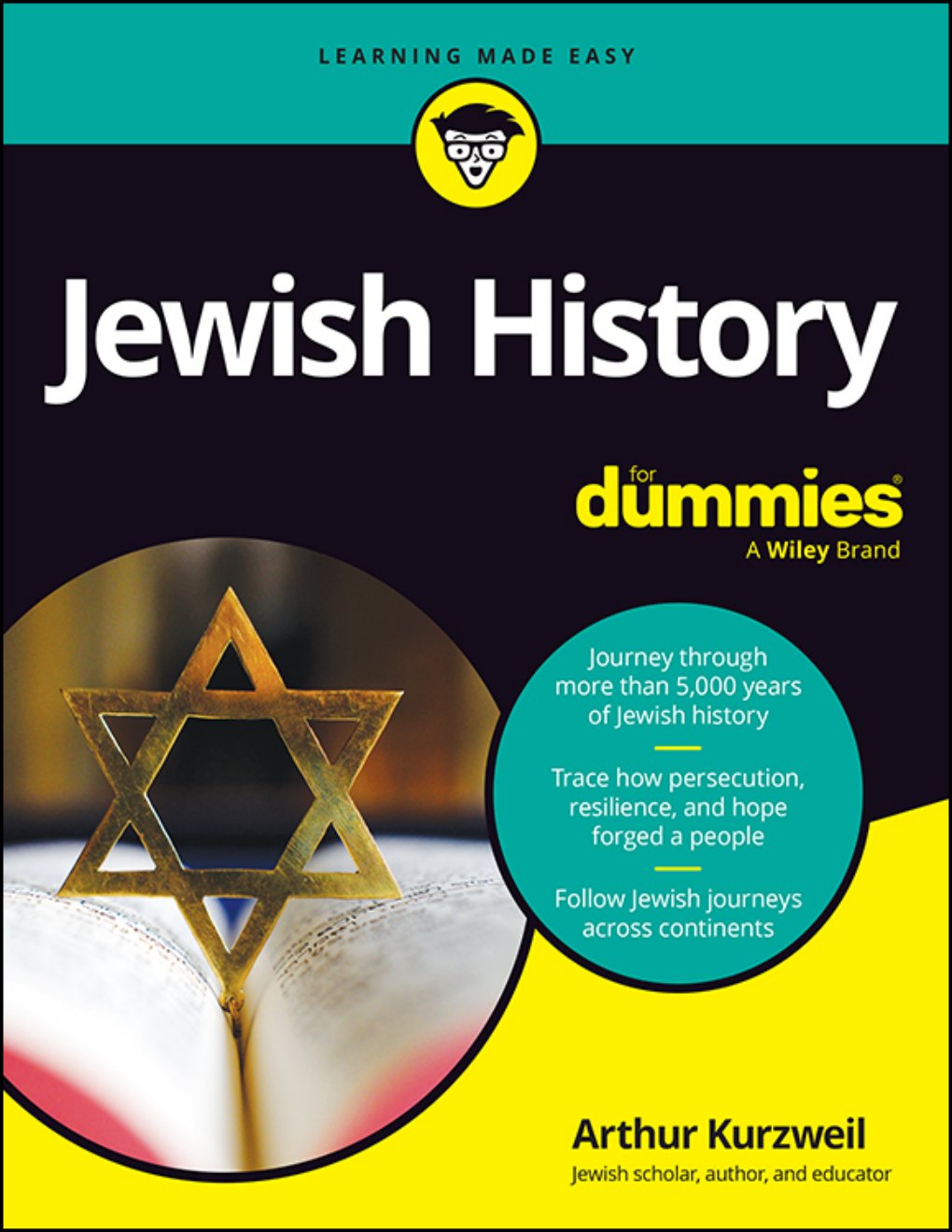 Cover of Jewish History For Dummies