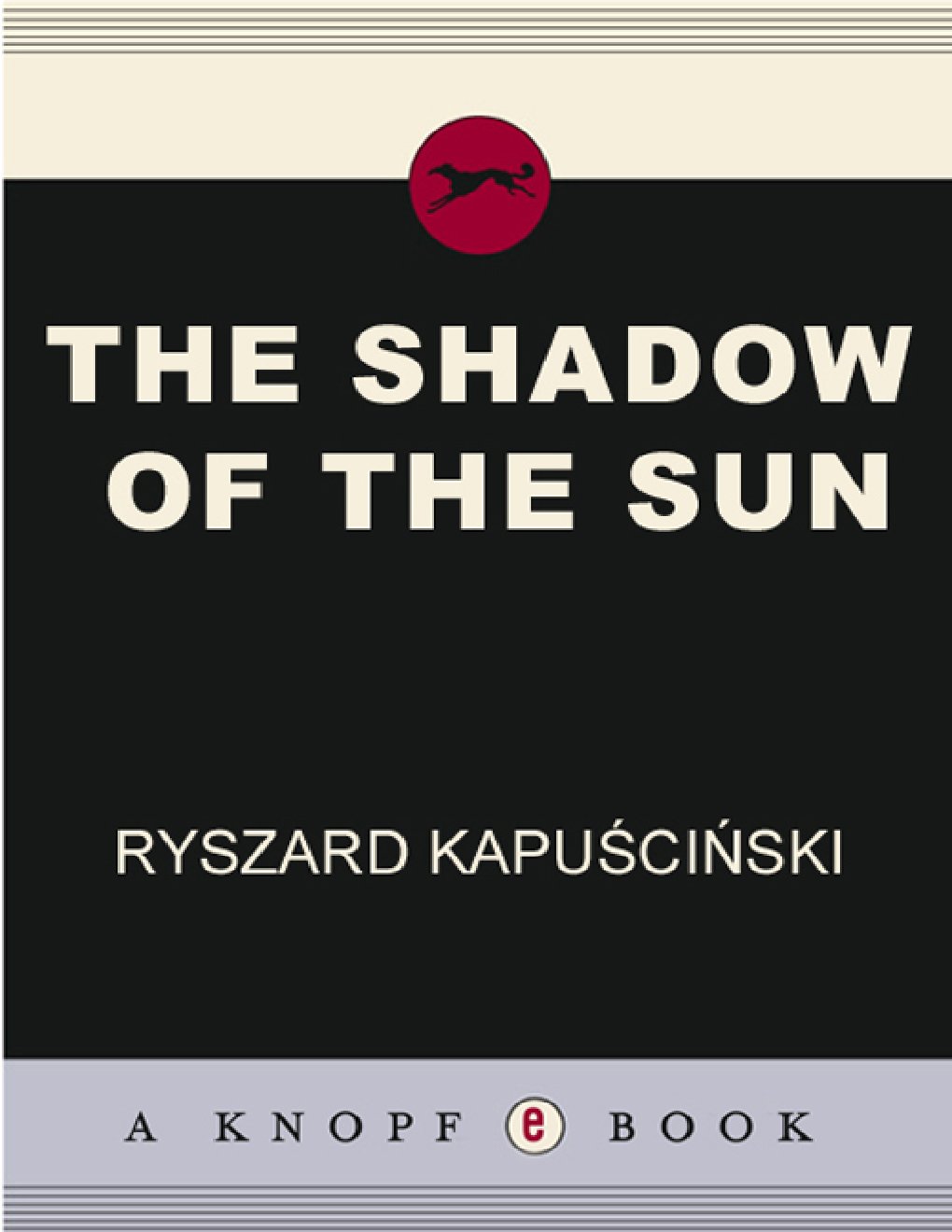 Cover of The Shadow of the Sun
