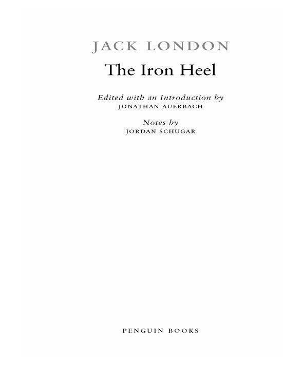 Cover of The Iron Heel