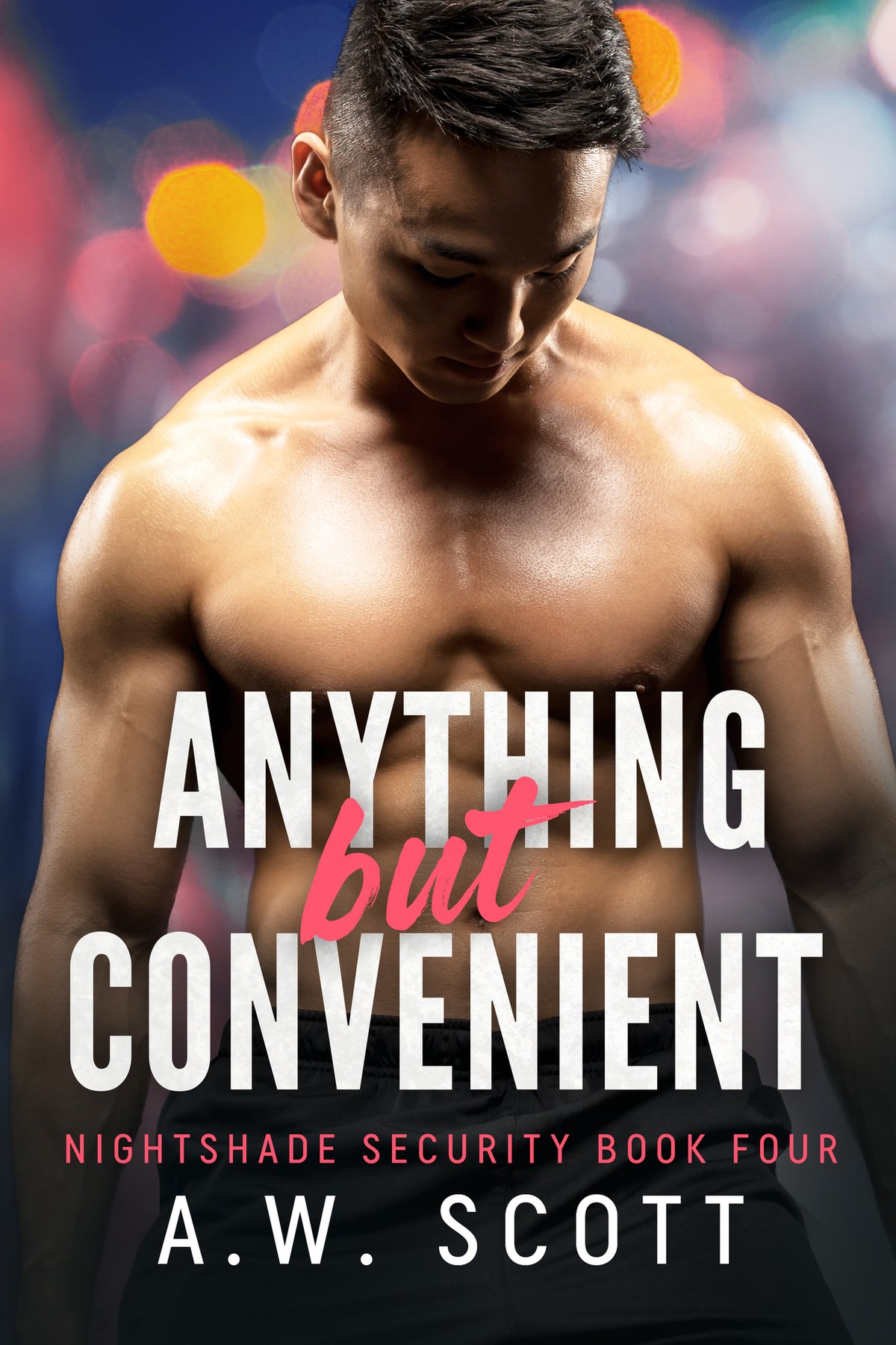 Cover of Anything But Convenient: An M/M Bodyguard Romance