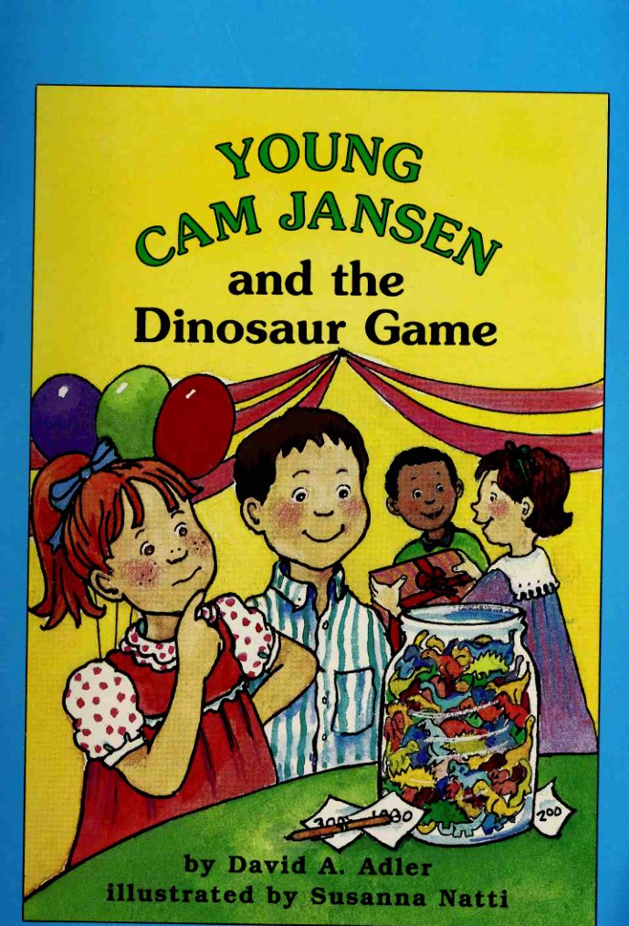 Cover of Young Cam Jansen and the dinosaur game