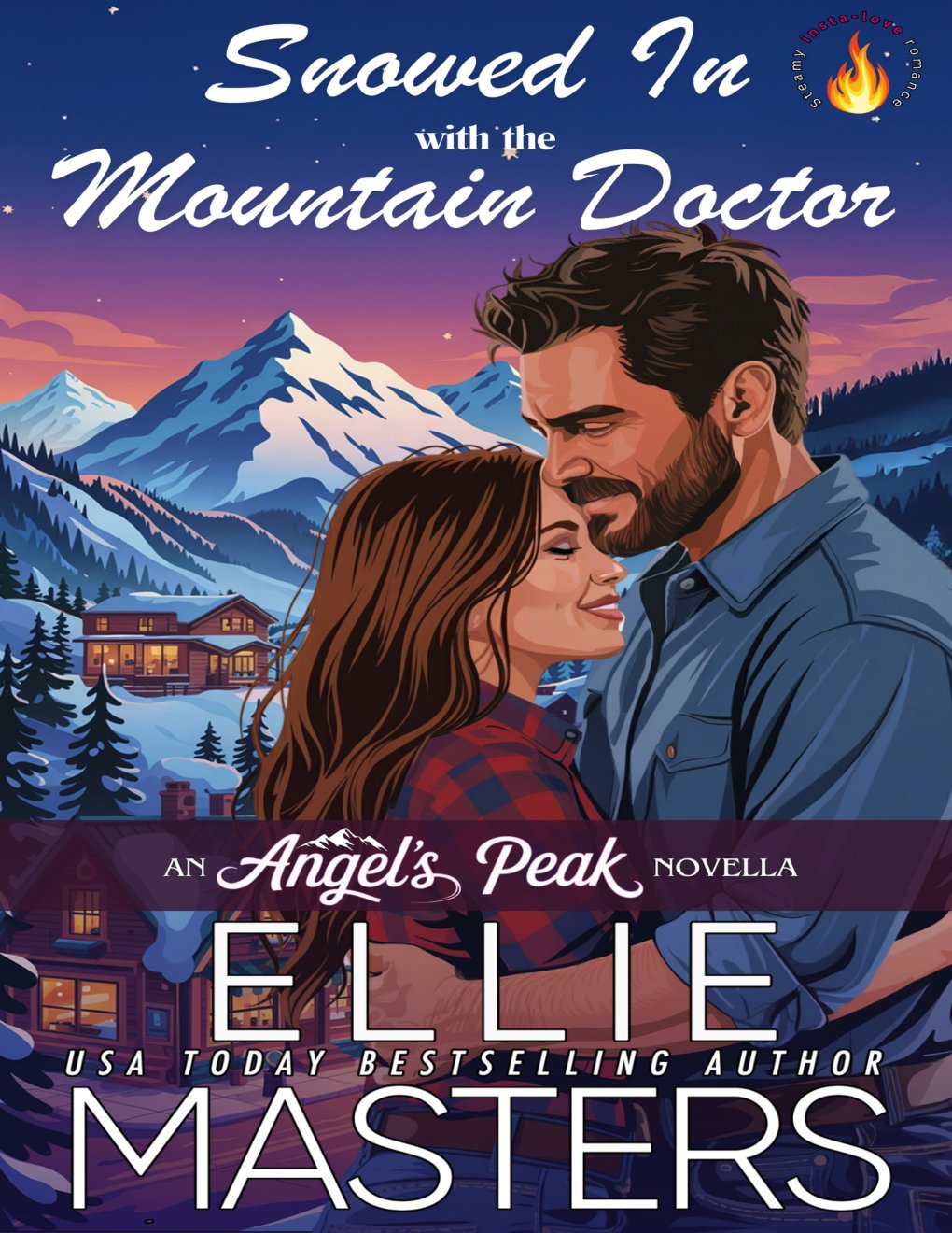 Cover of Snowed In with the Mountain Doctor