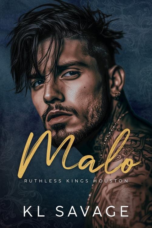 Cover of Malo: An Age Gap Romance (Ruthless Kings Houston Book 3)