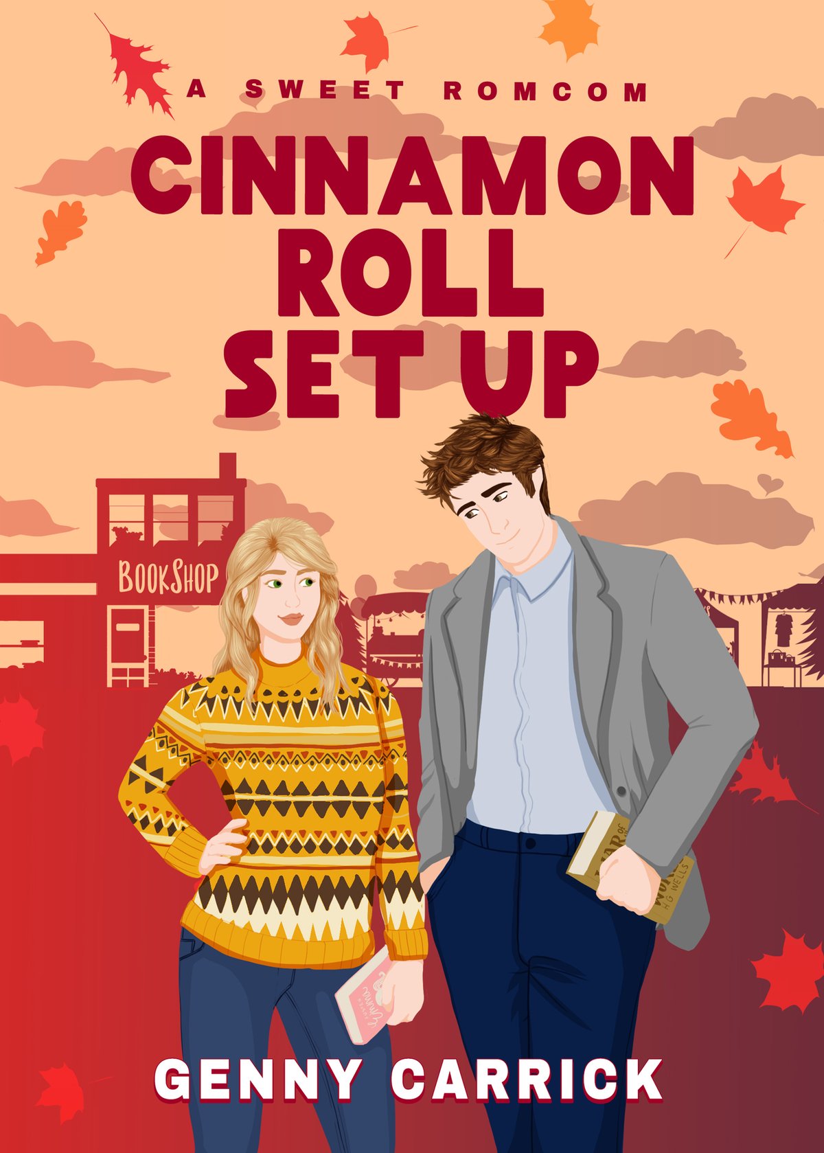 Cover of Cinnamon Roll Set Up: A Sweet Romcom