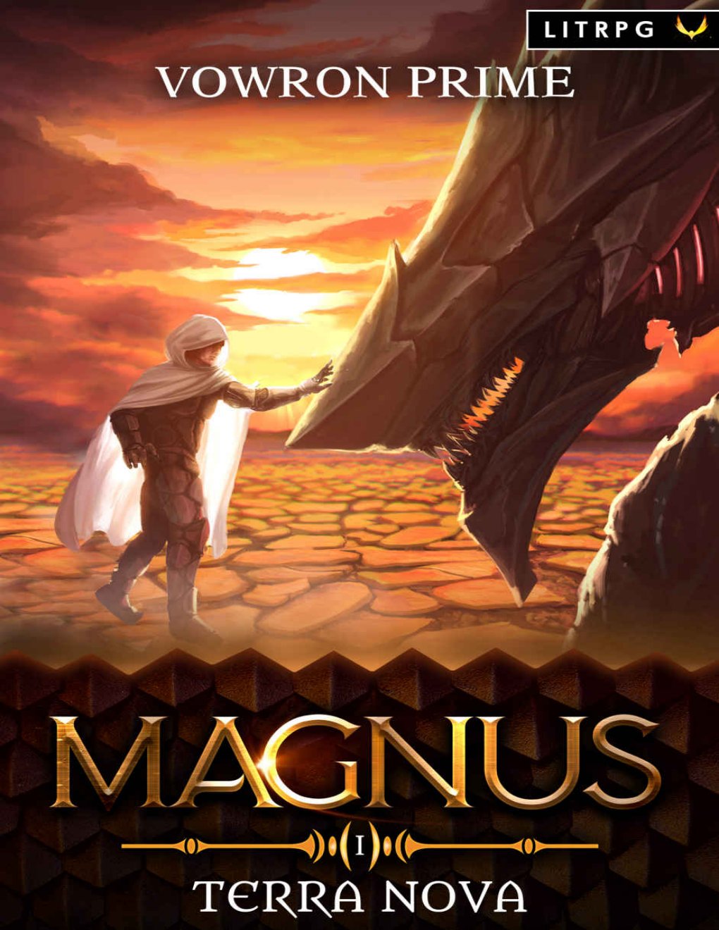 Cover of Terra Nova: A LitRPG Adventure (Magnus Book 1)