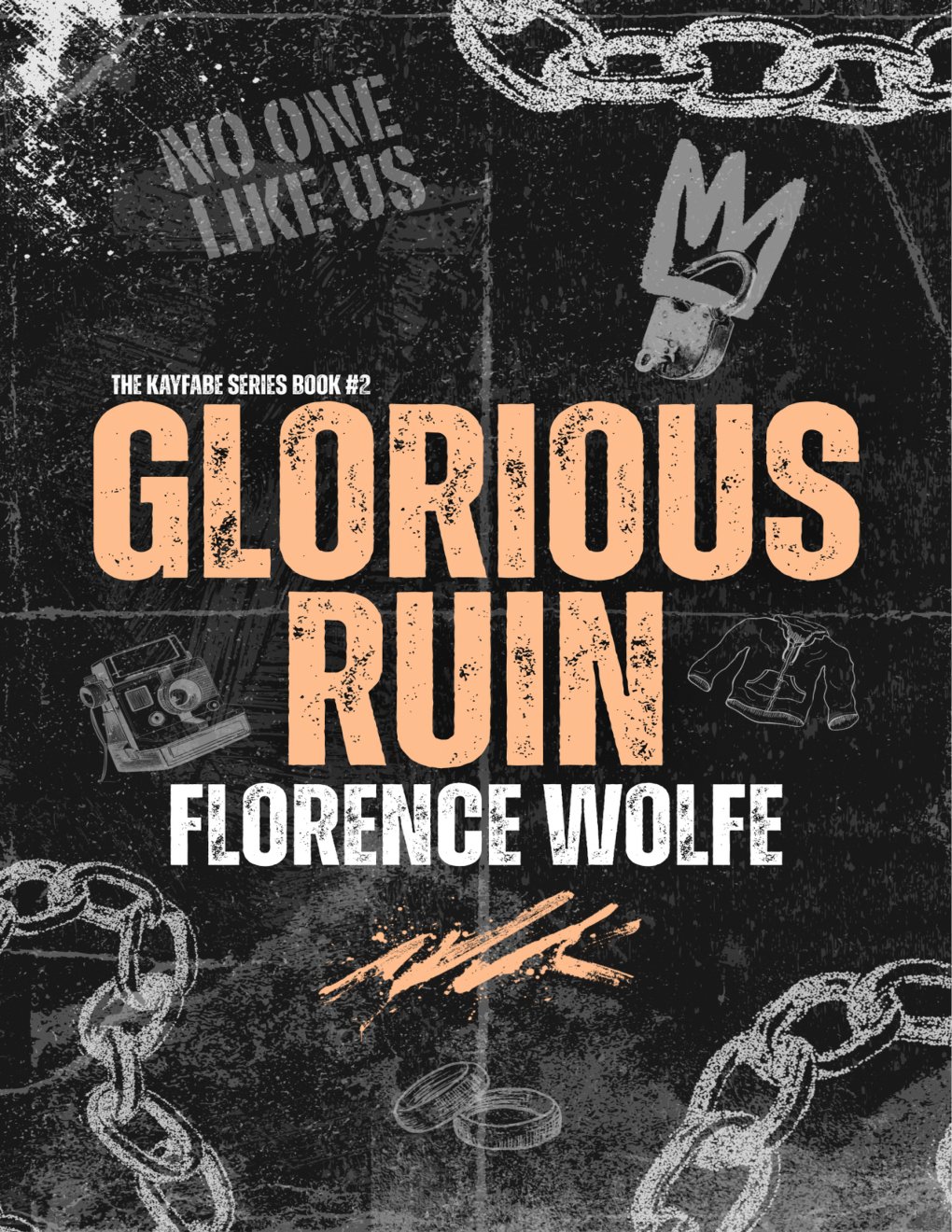 Cover of Glorious Ruin: The Kayfabe Series Book #2