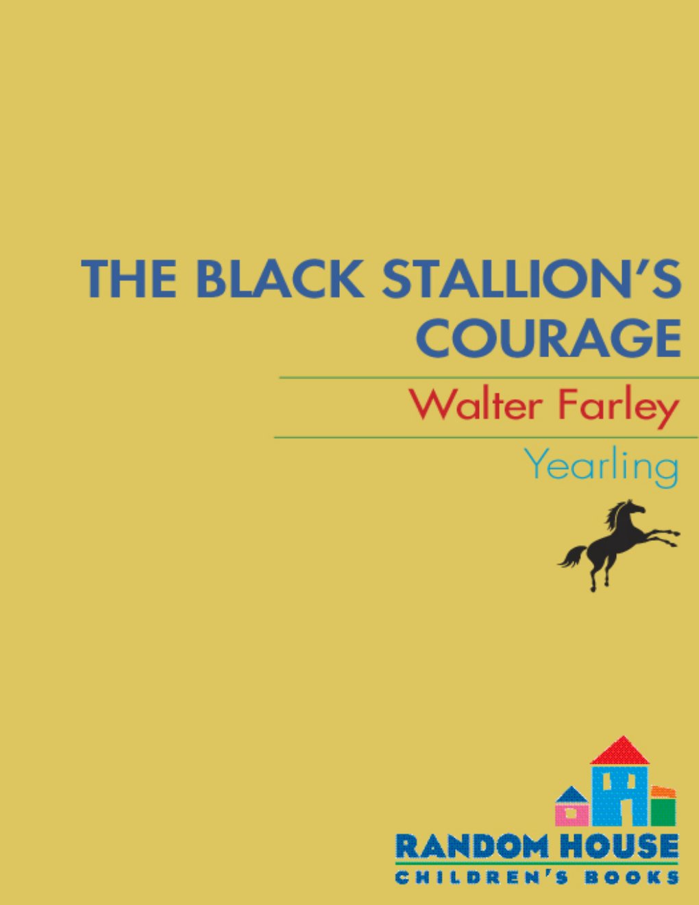 Cover of The Black Stallion's Courage