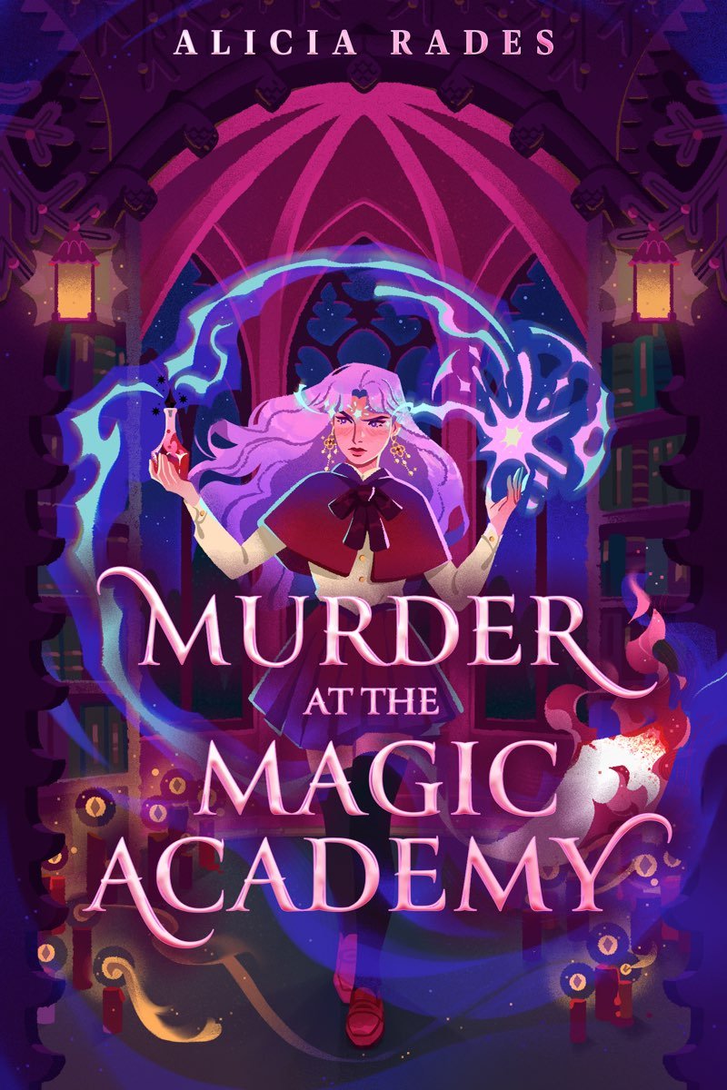 Cover of Murder at the Magic Academy (2025)