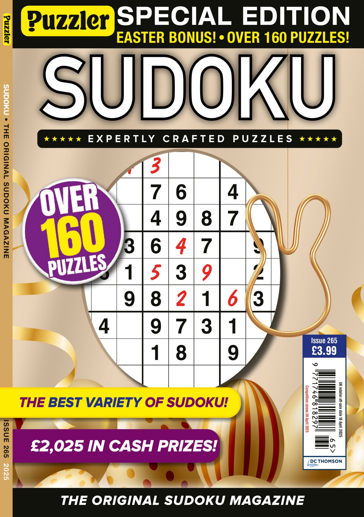 Cover of Puzzler Sudoku (2025)