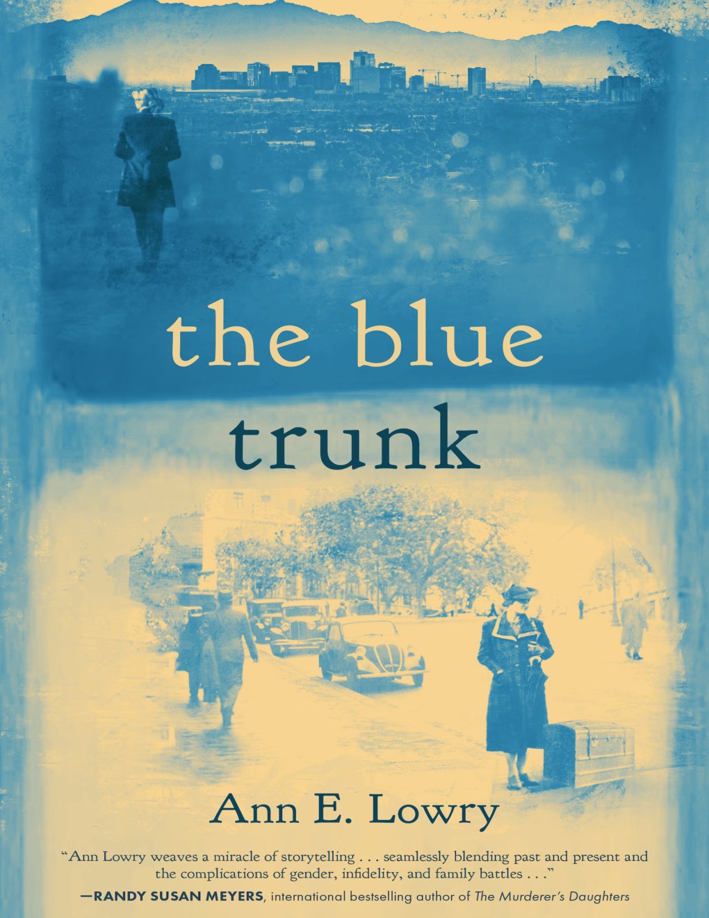 Cover of The Blue Trunk (1866)