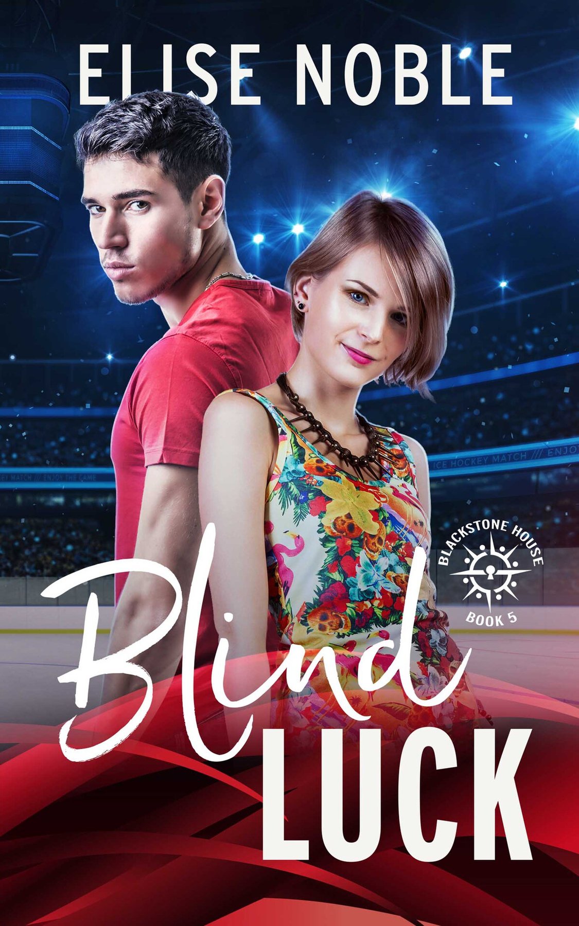 Cover of Blind Luck (Blackstone House Romantic Suspense Book 5)