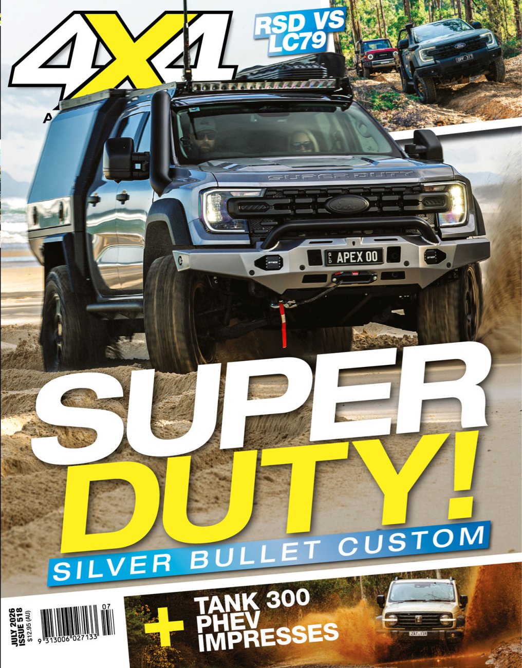 Cover of July 2026 - 4x4 Magazine