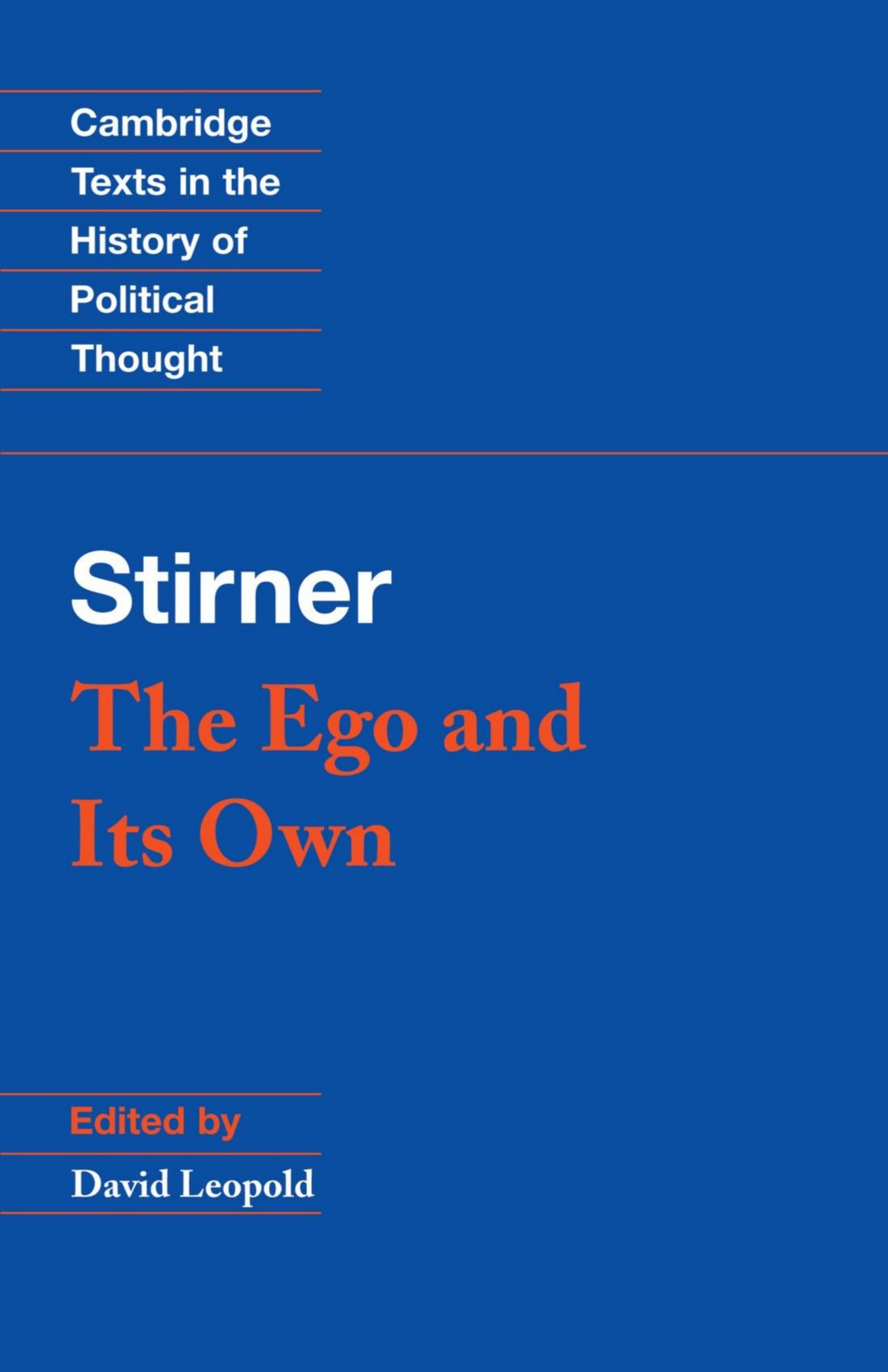 Cover of The Ego and Its Own