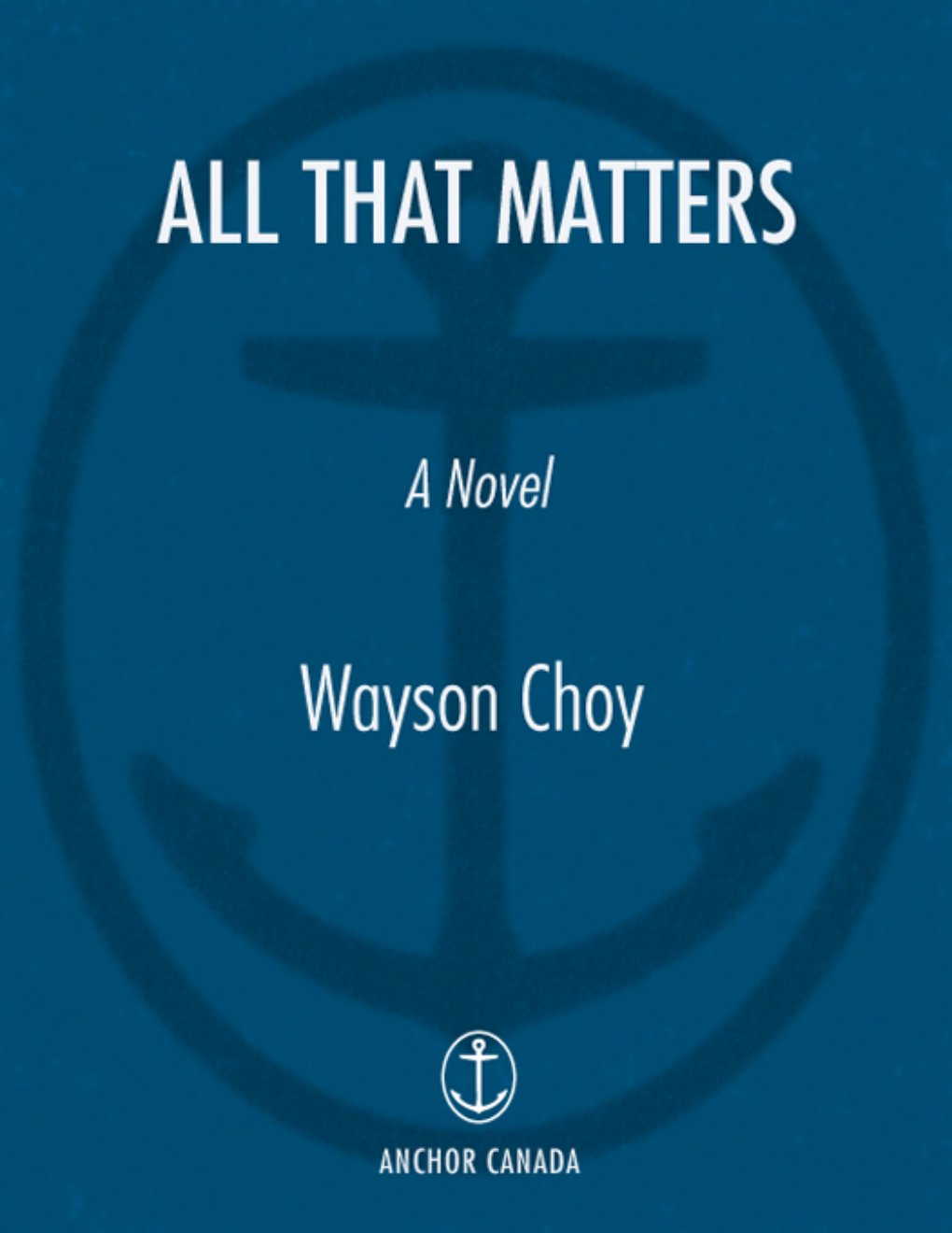Cover of All That Matters