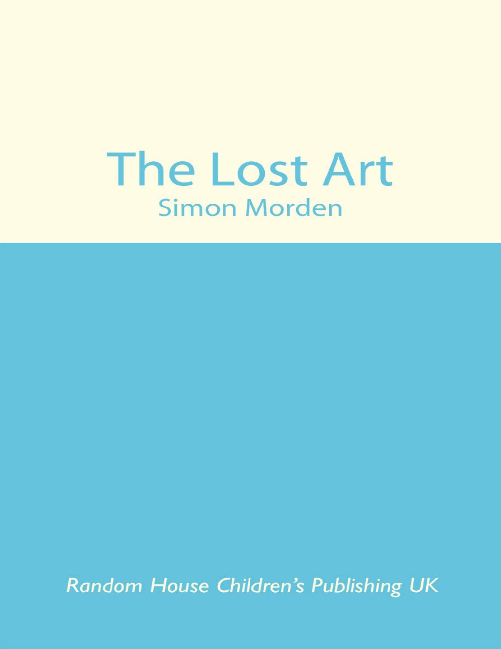 Cover of The Lost Art