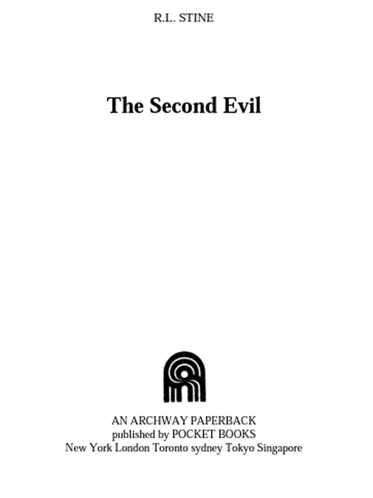 Cover of The Second Evil