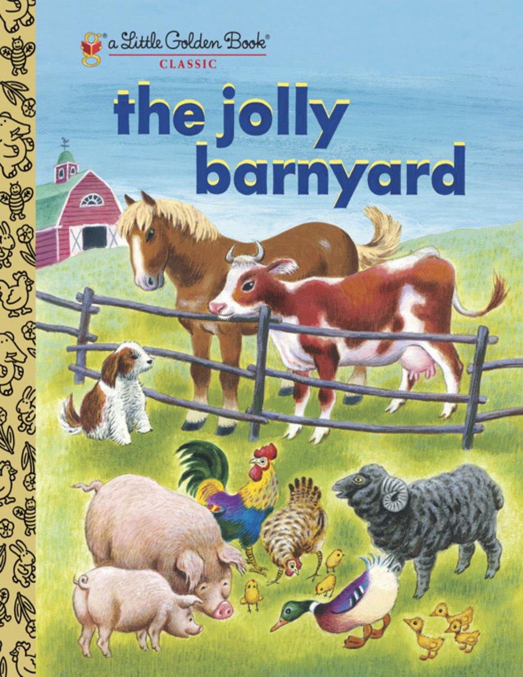 Cover of The Jolly Barnyard