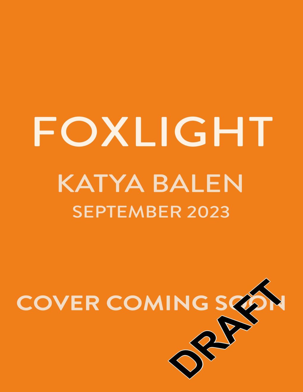 Cover of Foxlight