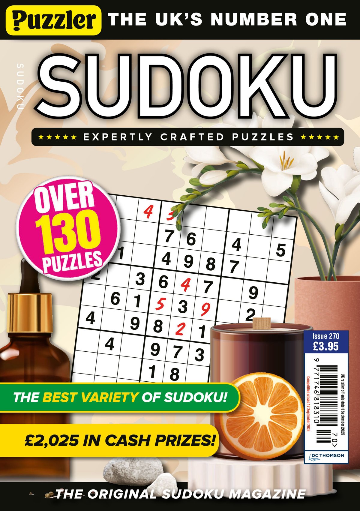 Cover of Puzzler Sudoku (2025)