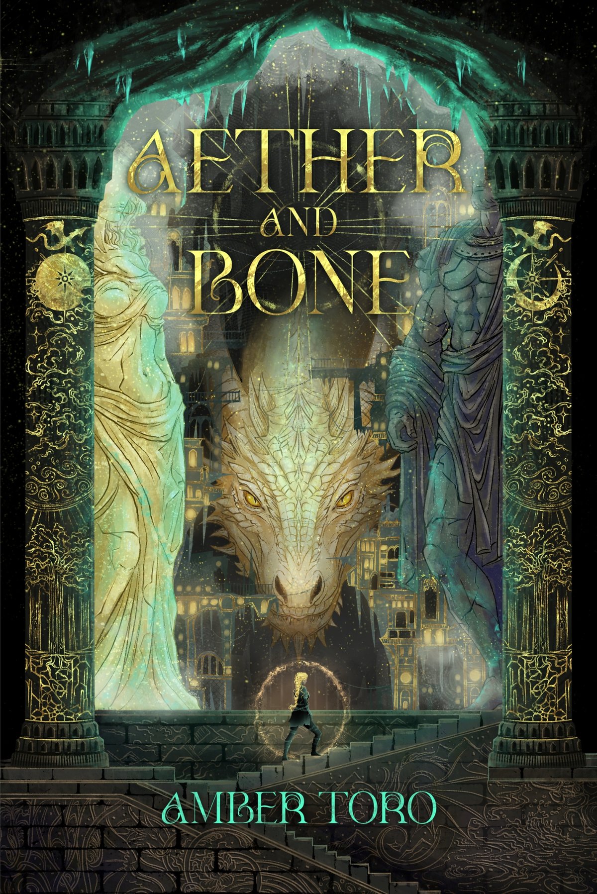 Cover of Aether and Bone- An Enemies To Lovers Dragon Romantasy (2026)