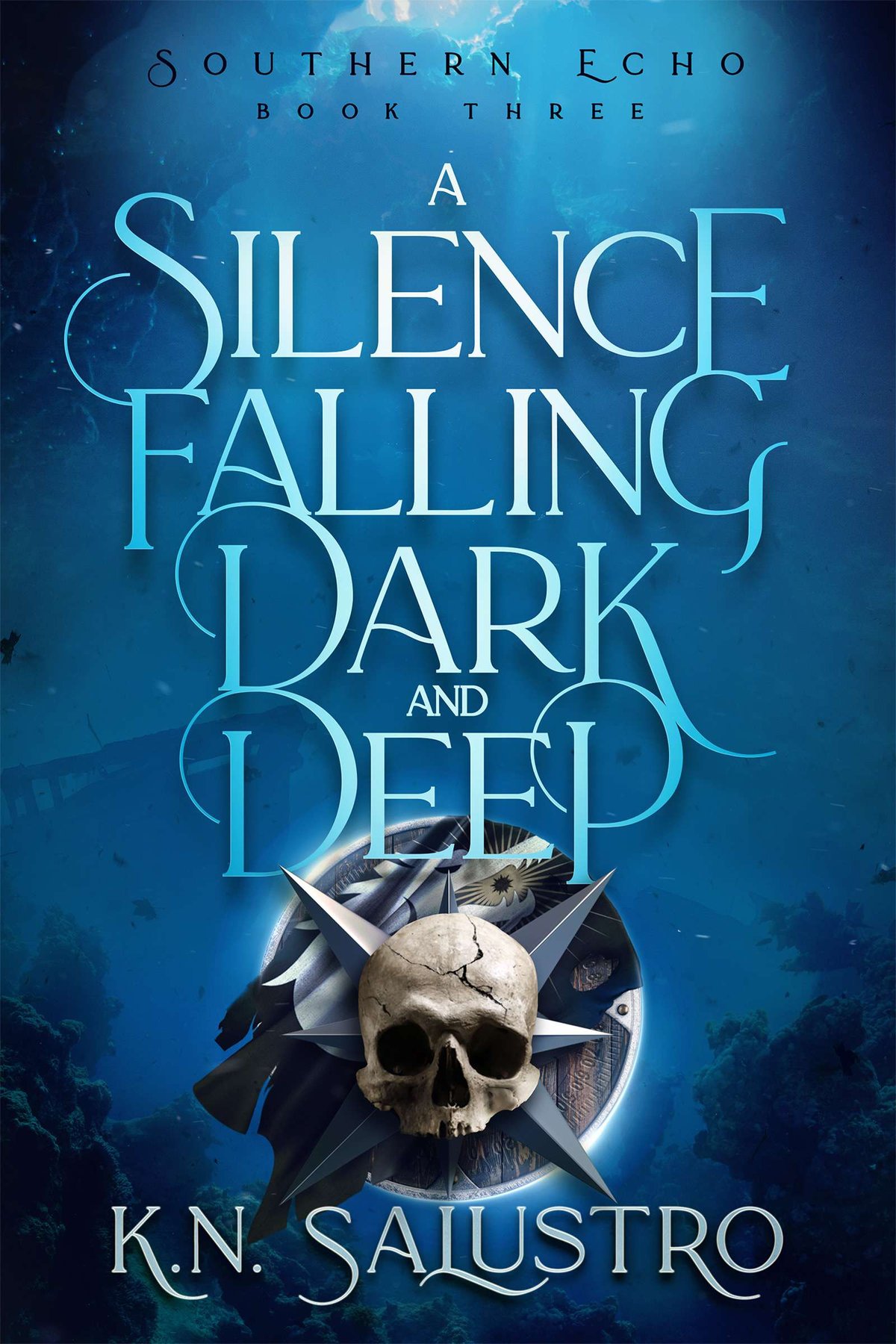Cover of A Silence Falling Dark and Deep (2020)