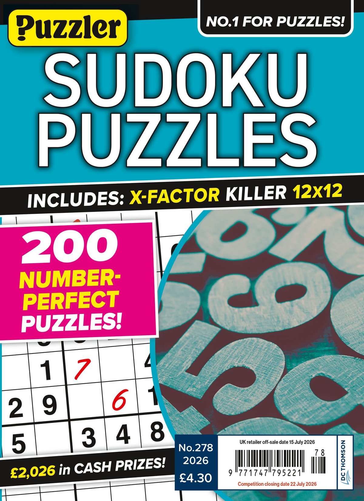 Cover of Sudoku Puzzles 17 June 2026