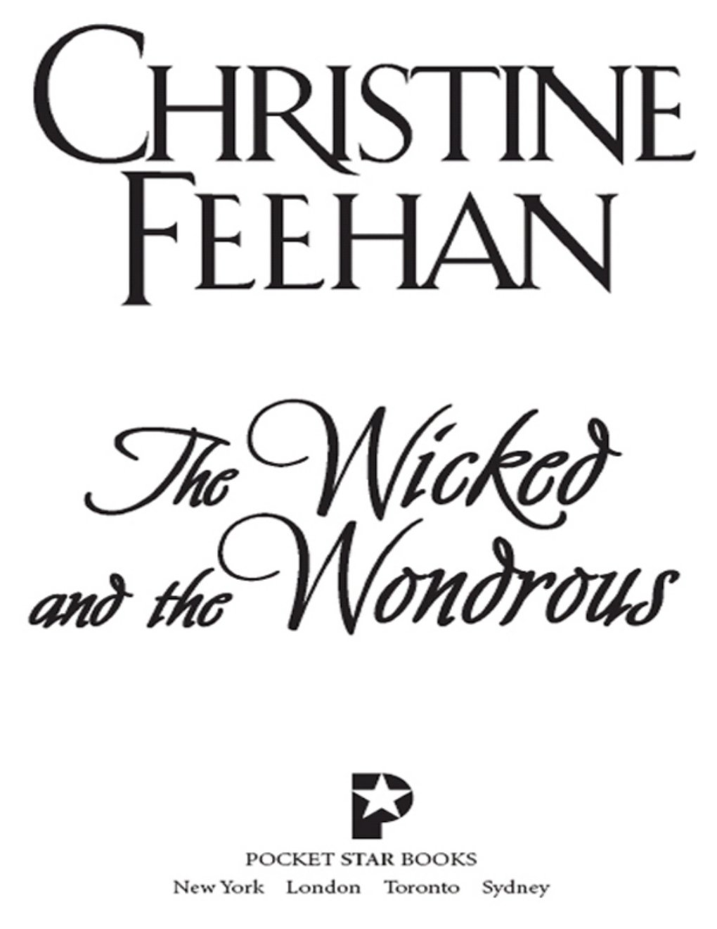 Cover of The Wicked and the Wondrous