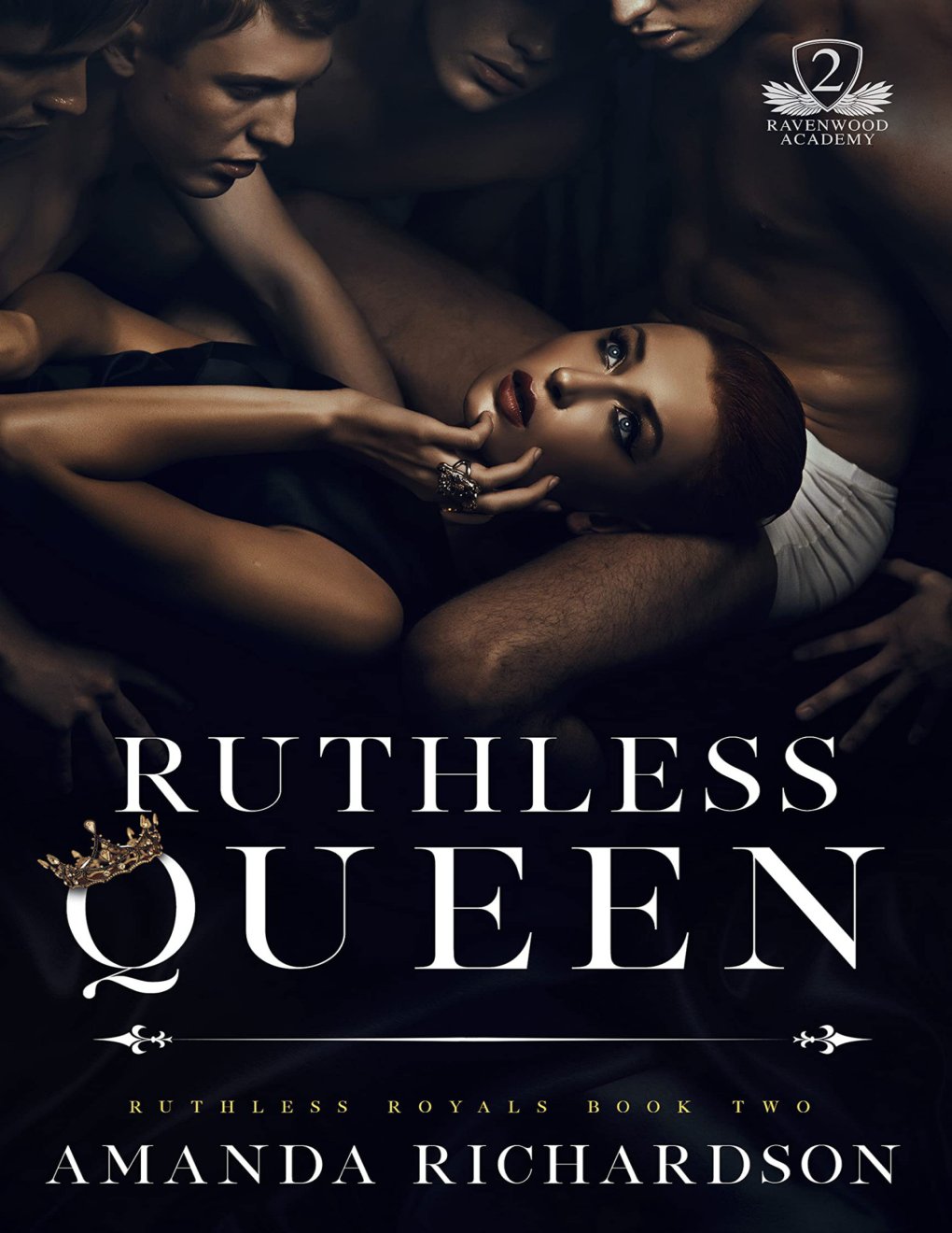 Cover of Ruthless Queen: A Reverse Harem Romance (Ruthless Royals Book 2)