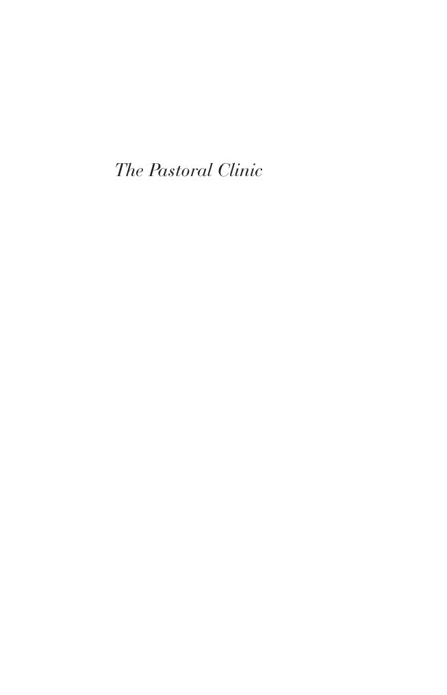 Cover of The Pastoral Clinic