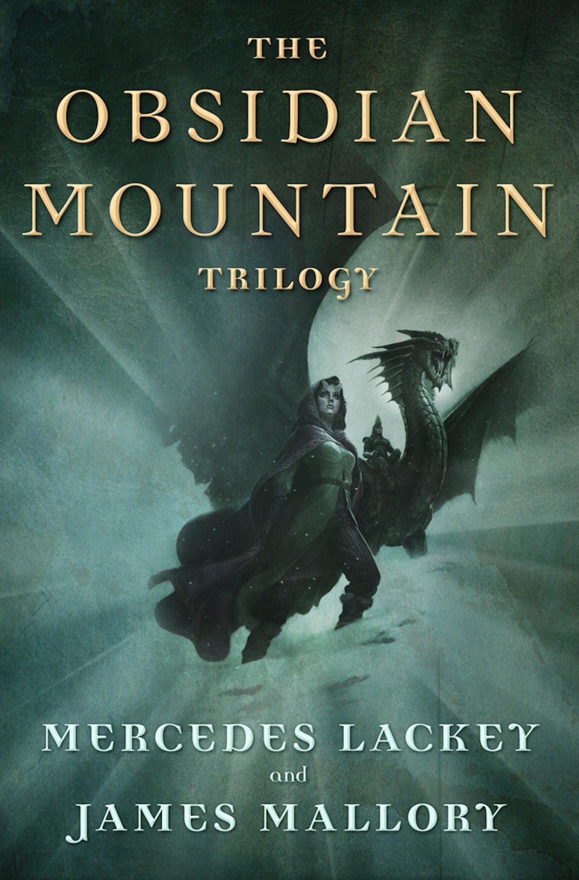 Cover of The Obsidian Mountain Trilogy (2014)