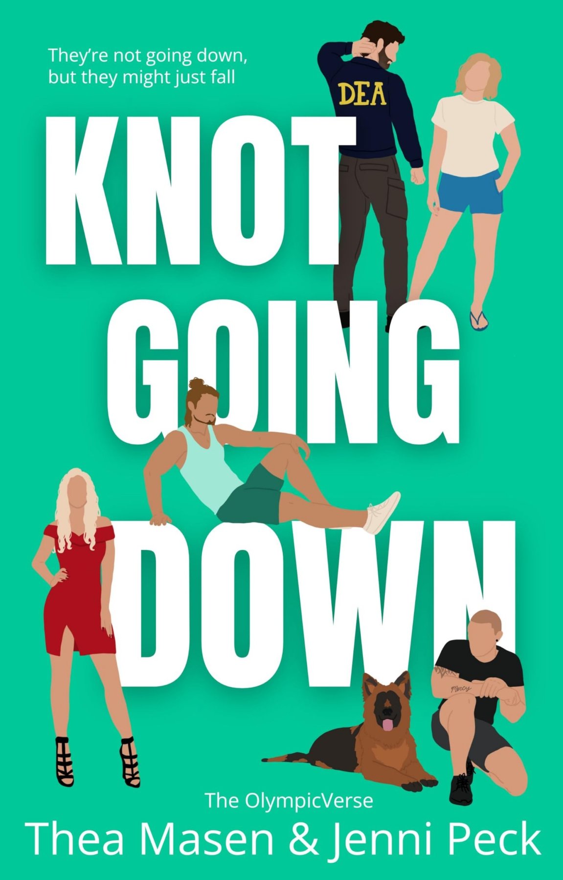 Cover of Knot Going Down (OlympicVerse Book 3)