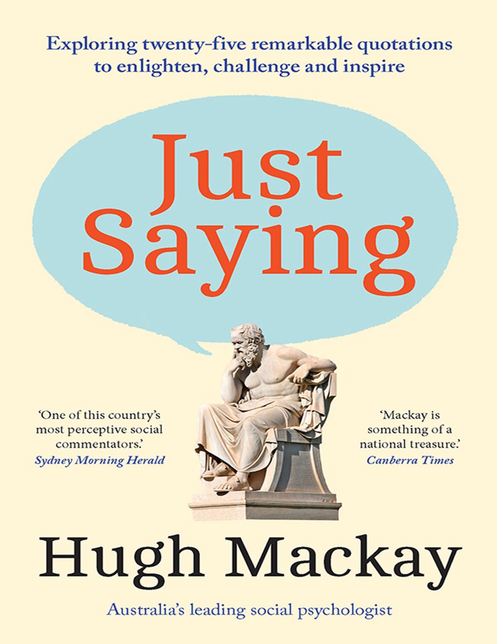 Cover of Just Saying