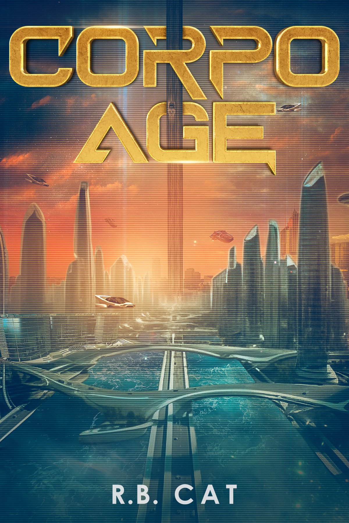 Cover of Corpo Age- A LitRPG Sci-Fi Isekai (2024)