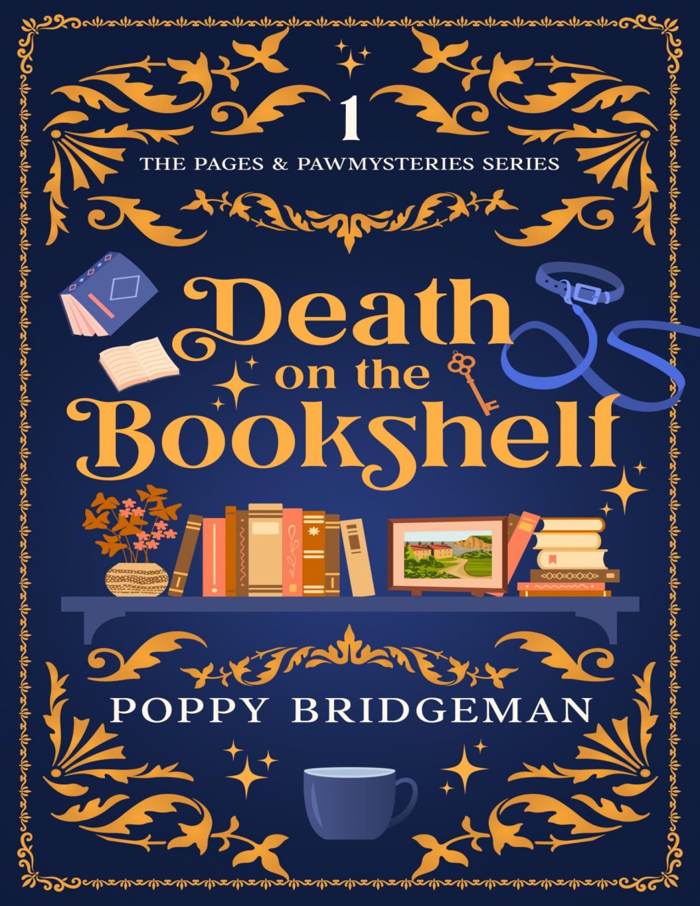 Cover of Death on the Bookshelf (2008)