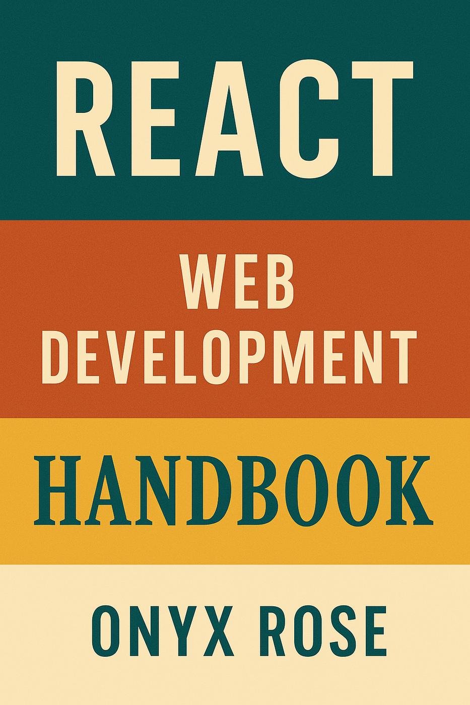 Cover of React Web Development Handbook