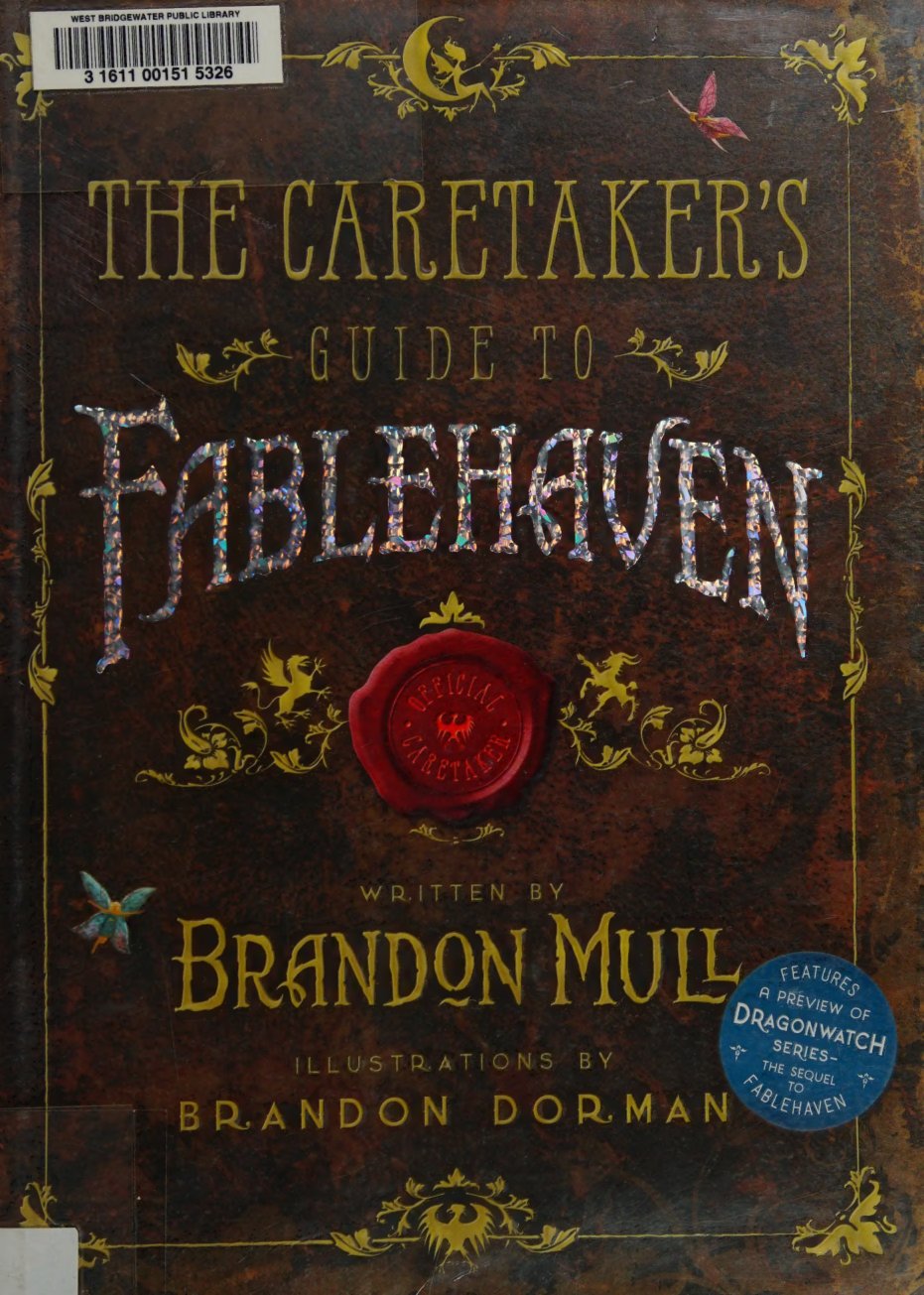 Cover of The caretaker's guide to Fablehaven