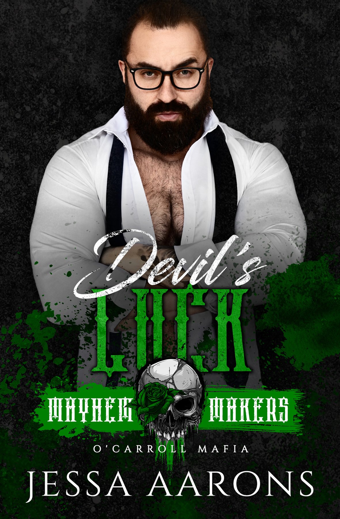 Cover of Devil's Luck- O'Carroll Mafia Book 2 (2025)