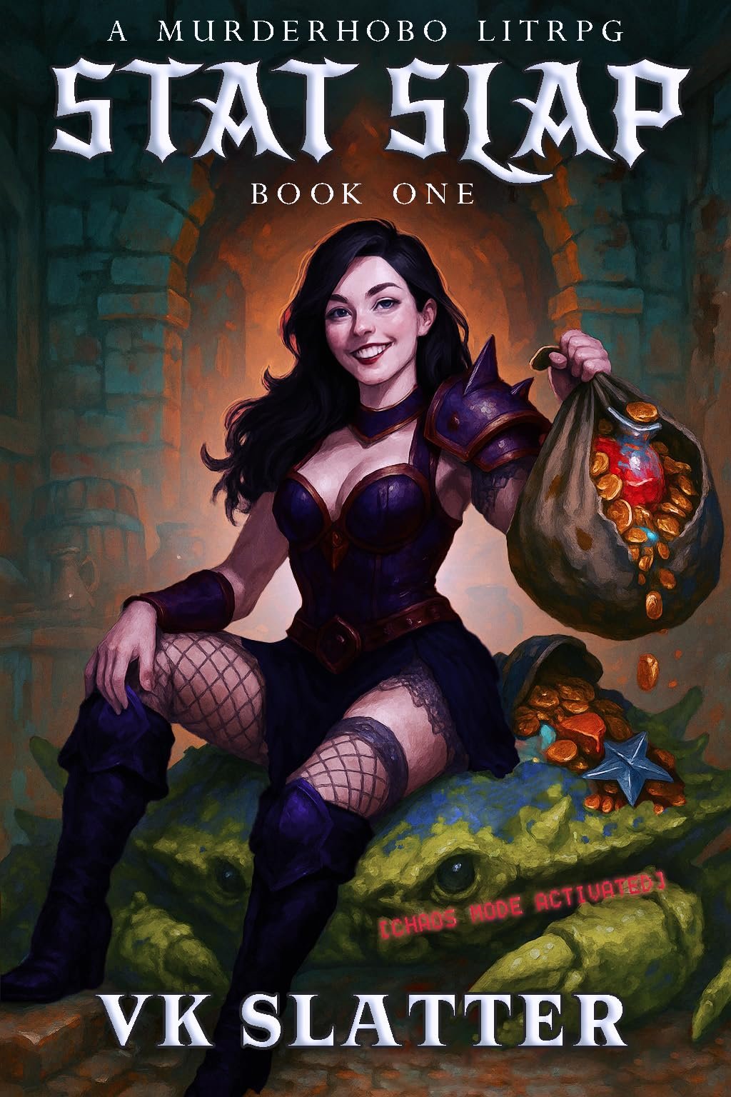 Cover of Stat Slap 1- A Murderhobo LitRPG (2025)