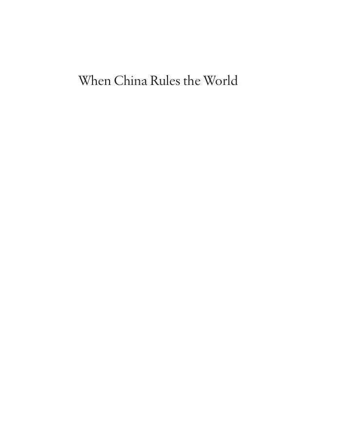 Cover of When China Rules the World