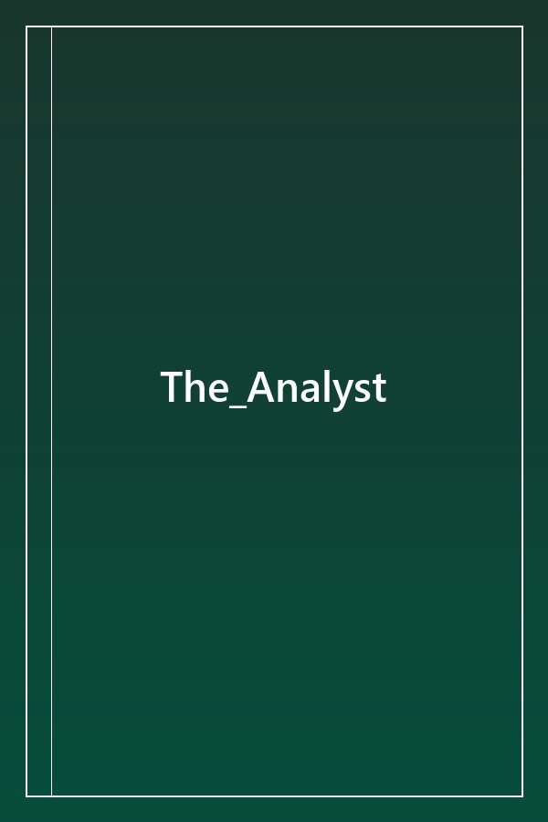 Cover of The_Analyst