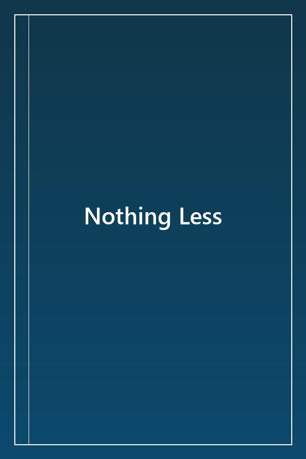 Cover of Nothing Less
