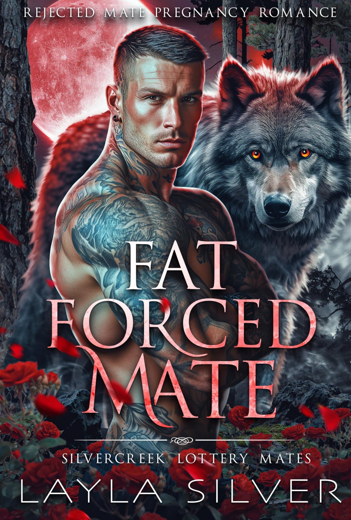 Cover of Fat Forced Mate- Rejected Mate Pregnancy Romance (1902)
