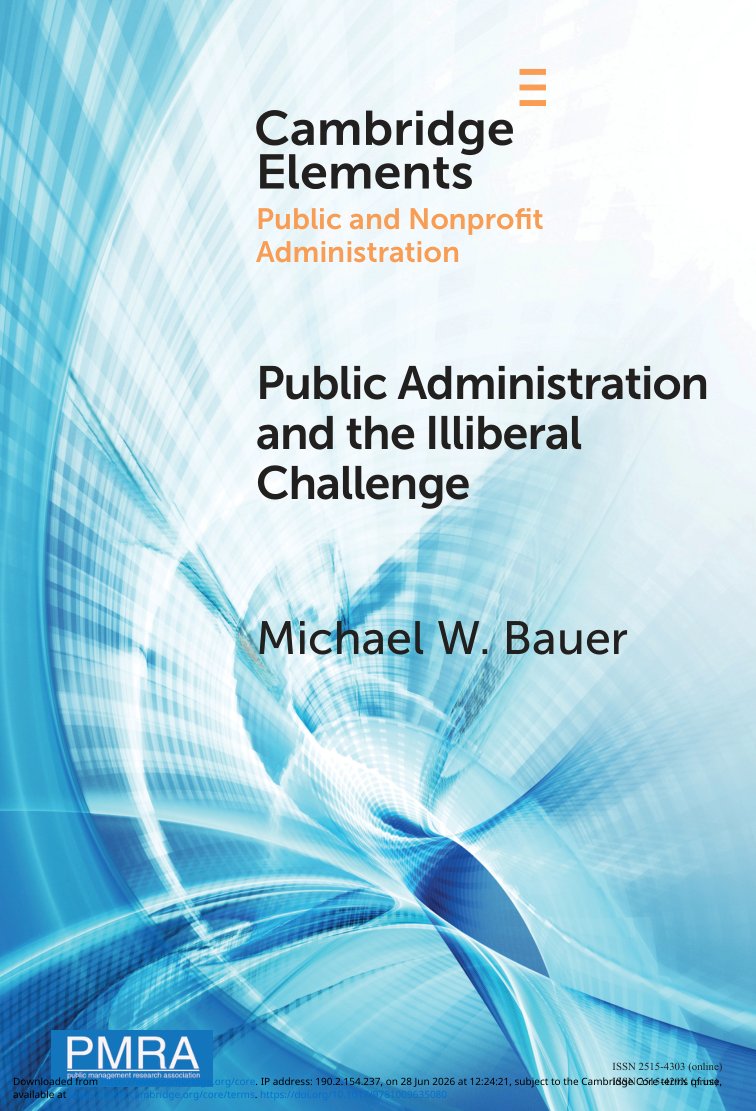 Cover of Public Administration and the Illiberal Challenge (1990)