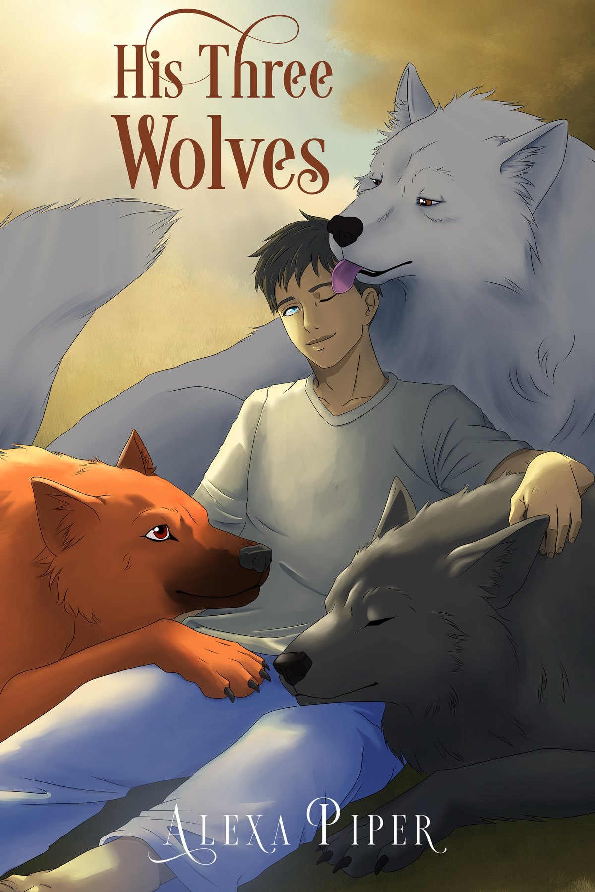 Cover of His Three Wolves