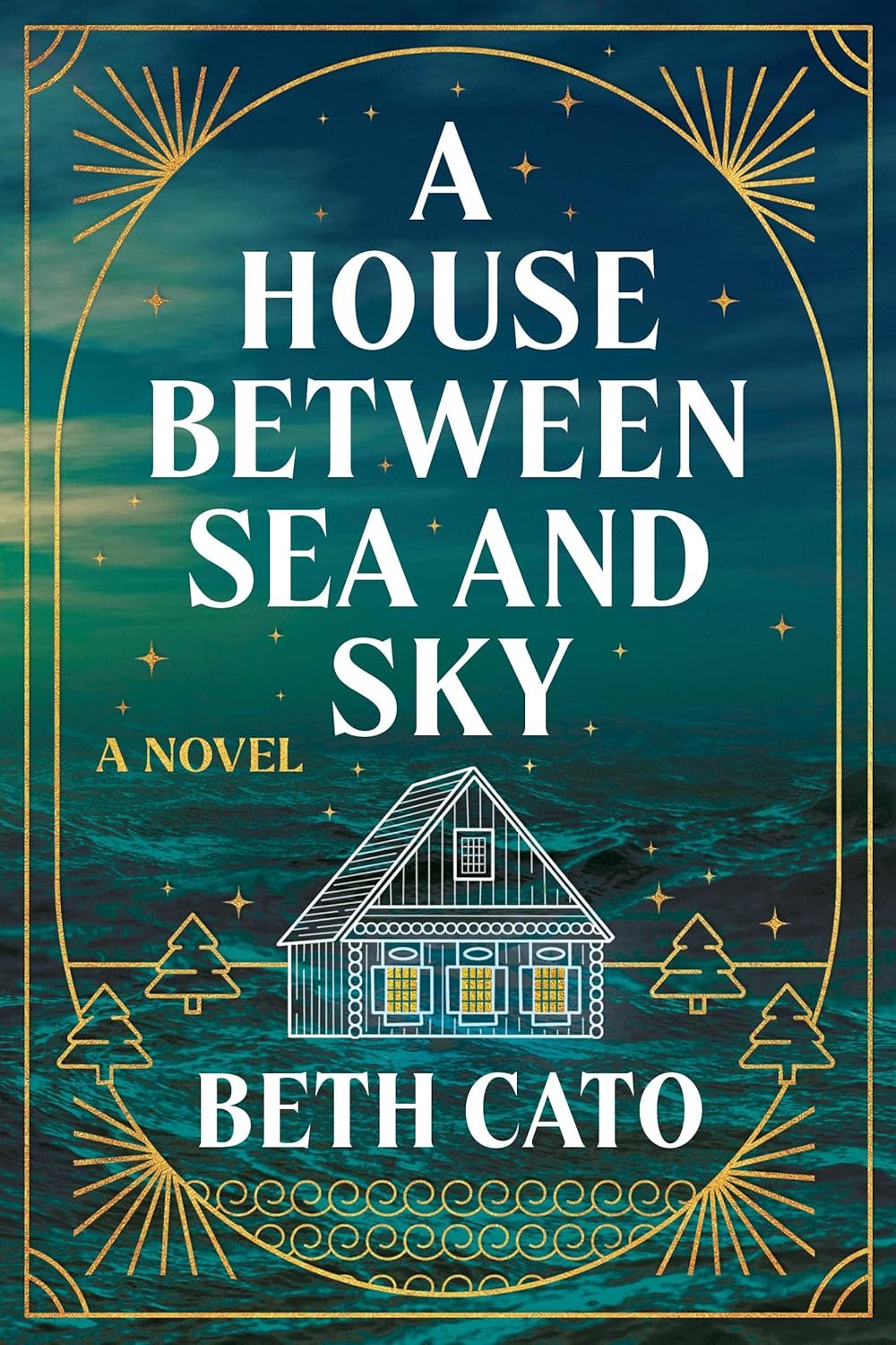 Cover of A House Between Sea and Sky- A Novel (1855)