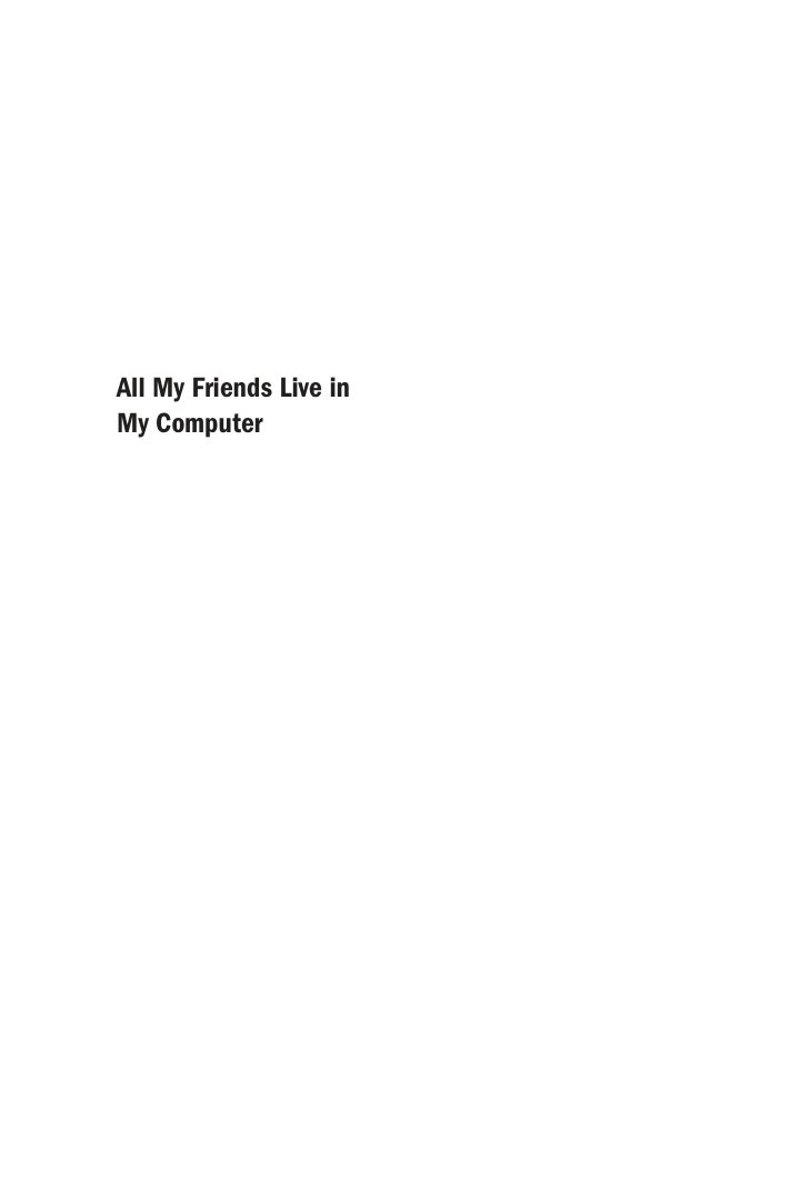 Cover of All My Friends Live in