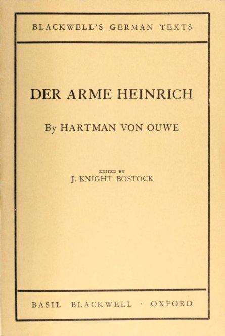 Cover of BLACKWELL’S GERMAN TEXIS (1882)