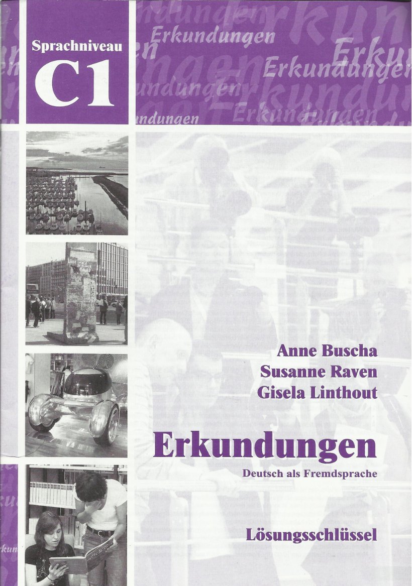 Cover of C1 Kurs-und Ubungsbuch Losungen