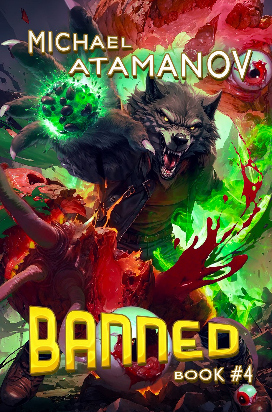 Cover of Banned (Book 4): A LitRPG Adventure Series